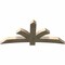 Ekena Millwork Davenport Rough Sawn Timber Gable Bracket, Douglas Fir, 72"W x 33"H x 4"D x 6"F, 11/12 Pitch GBW072X33X0406DAV00RDF - alternate 2